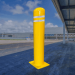 Bolardos metálicos Bolardos de protección metálicos Pilonas Bolardo metálico fijo