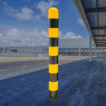 Bolardos metálicos Bolardos de protección metálicos Pilonas Bolardo metálico fijo