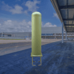 Bolardos metálicos Bolardos de protección metálicos Pilonas Bolardo metálico fijo