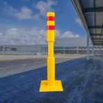 Bolardos metálicos Bolardos de protección metálicos Pilonas Bolardo metálico fijo